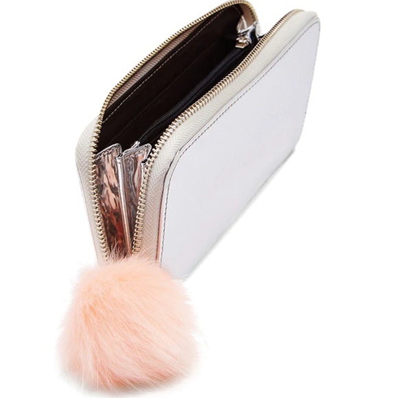 Forever 21 Handbags - Pom Pom Metallic Wallet